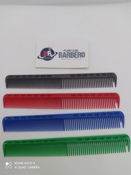 Planeta del barbero - Peinilla esqueleto de colores