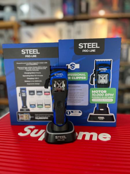 Planeta del barbero - steel maquina