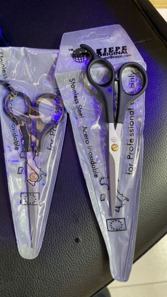 Planeta del barbero - tijera kiepe