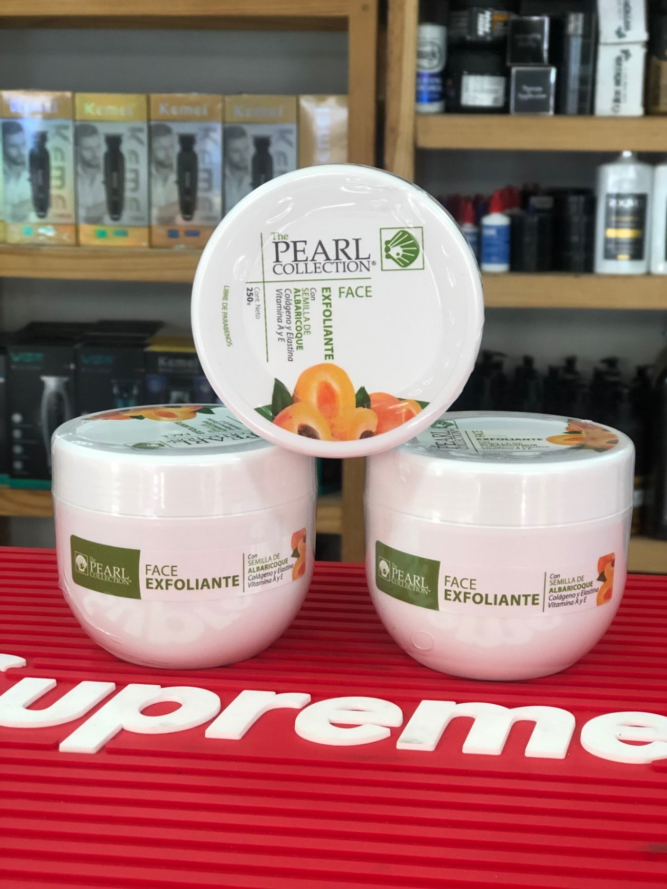 Planeta del barbero - Exfoliante pearl collection